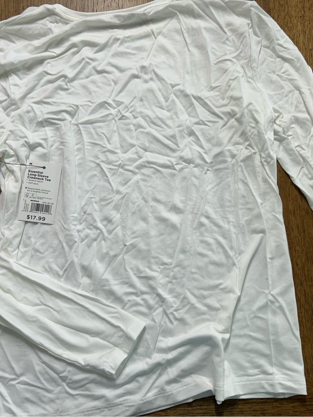 Nine West Women’s White Crew Neck Shirt - Picture 2 of 3